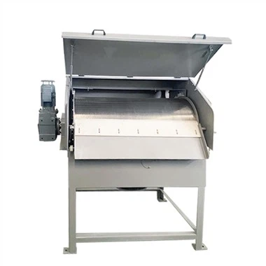 Externally Fed Drum Screen